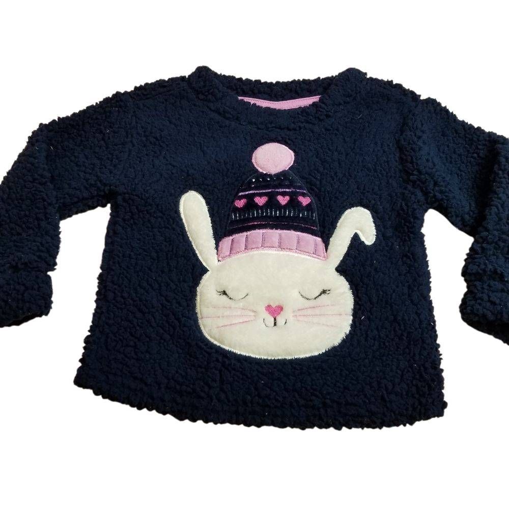 Wonder Nation bunny sweatshirt 2T